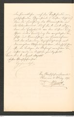 k.k. naturhistorisches Hofmuseum, Intendanzakten 1885-1896 (Hauer), Aktenzahl Z.214/1890, Seite 6